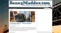 Desktop Screenshot of dannymaddox.com